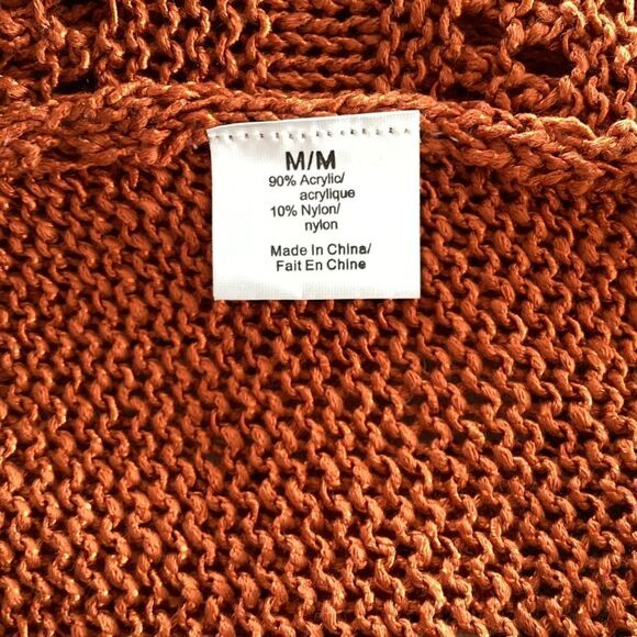 Valenti crochet knit cardigan woman’s medium - Picture 7 of 7